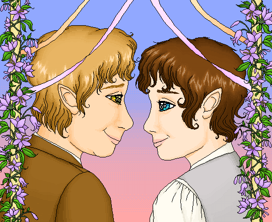 Frodo and Sam married 2
